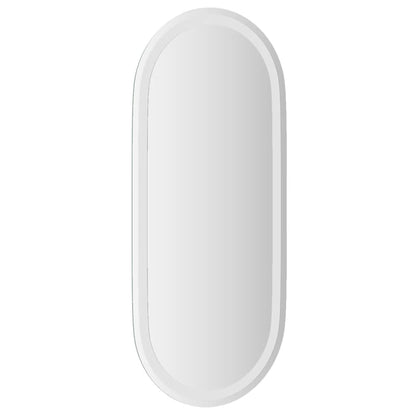 LED Bathroom Mirror 80x35 cm Oval