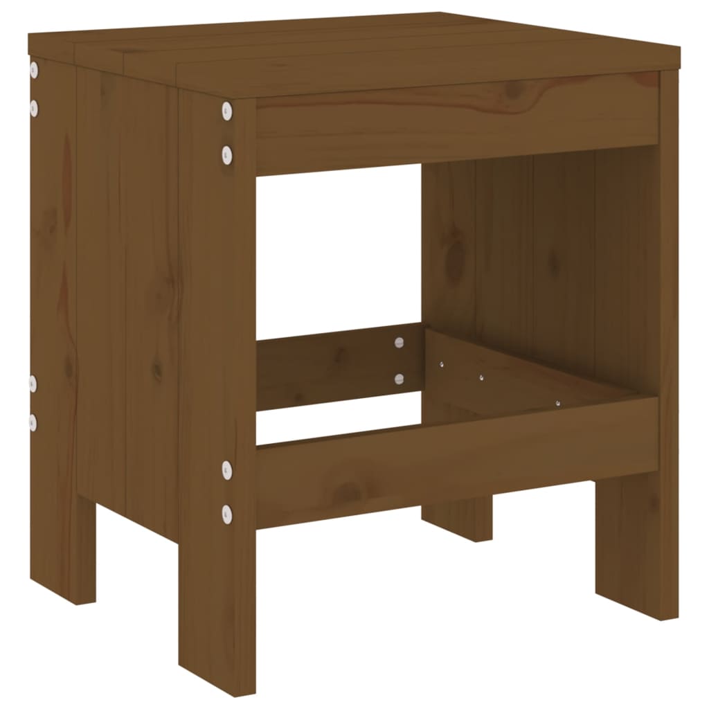 Garden Dining Set | Honey Brown | Solid Pine Wood | Large | Seats Many
