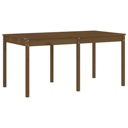Garden Dining Set | Honey Brown | Solid Pine Wood | Large | Seats Many
