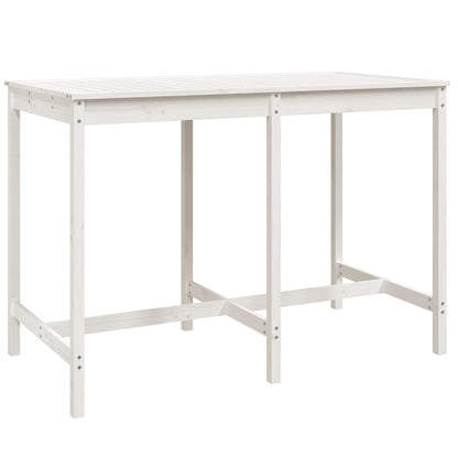 Garden Bar Set | White | Solid pine wood | Standard | Durable | Bar Set