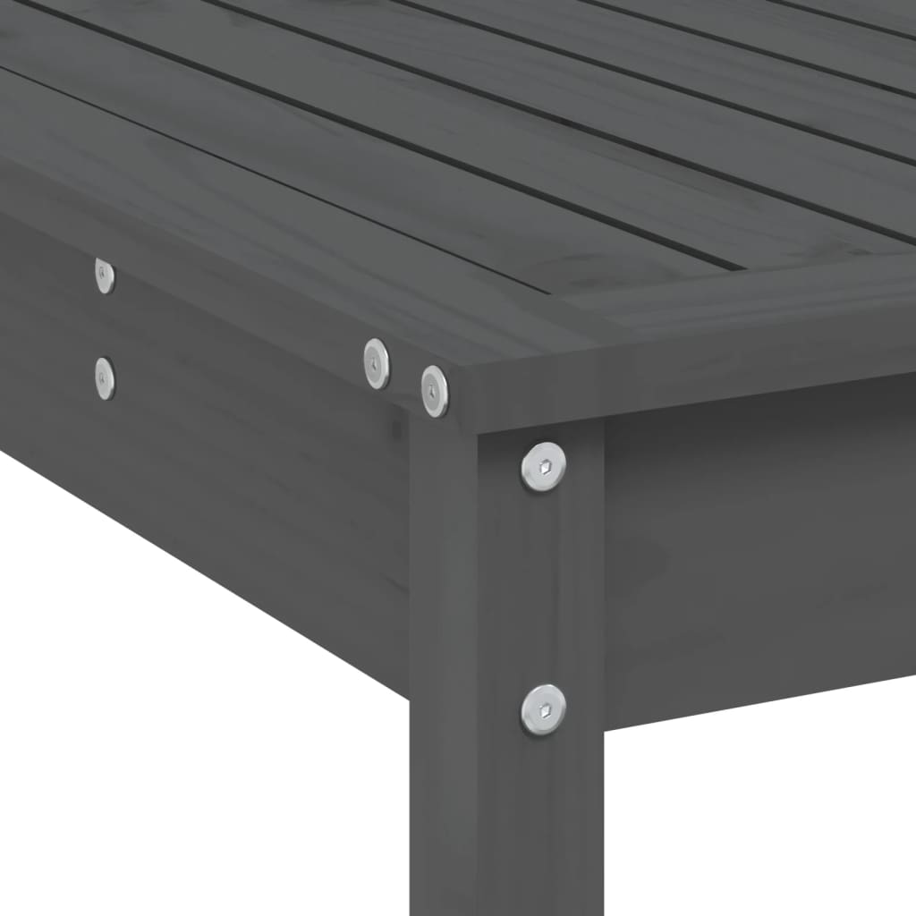 Garden Bar Set | Grey | Solid pine wood | Medium |  Simple