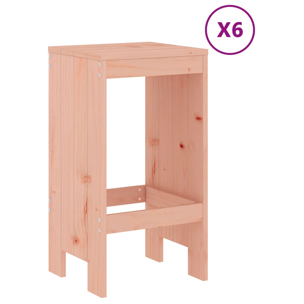 Garden Bar Set | Light Brown | Solid Douglas Fir Wood | Large