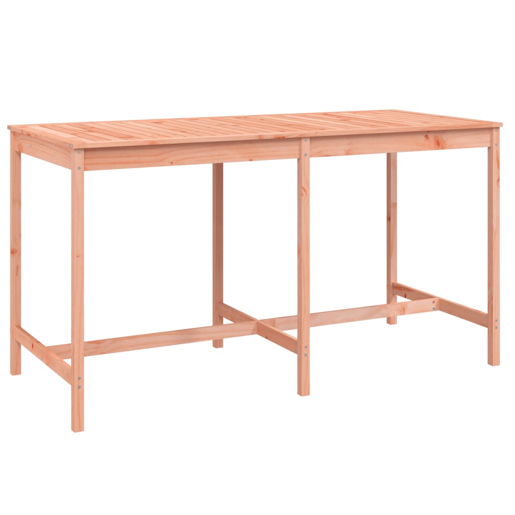 Garden Bar Set | Natural Wood | Solid Douglas Wood | Table for 8