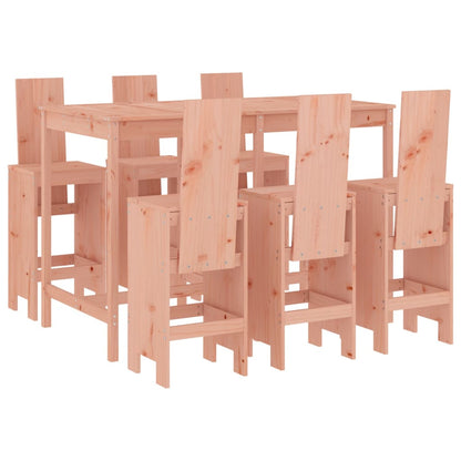 Garden Bar Set | Natural Wood | Solid Douglas Fir Wood