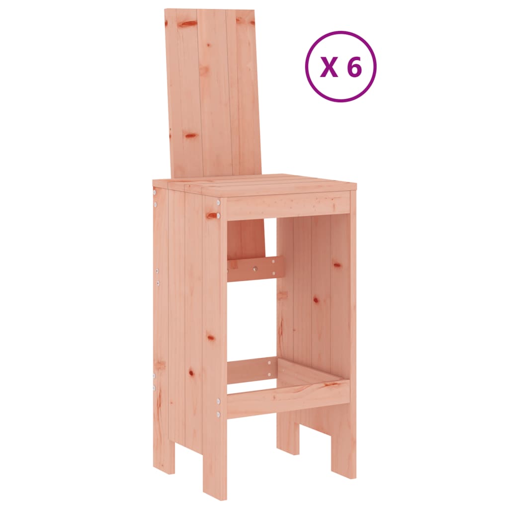 Garden Bar Set | Natural Wood | Solid Douglas Fir Wood