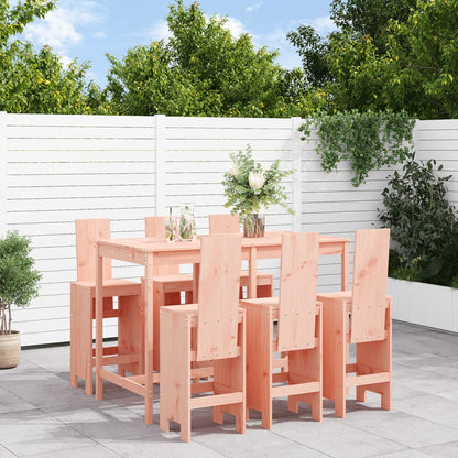 Garden Bar Set | Natural Wood | Solid Douglas Fir Wood