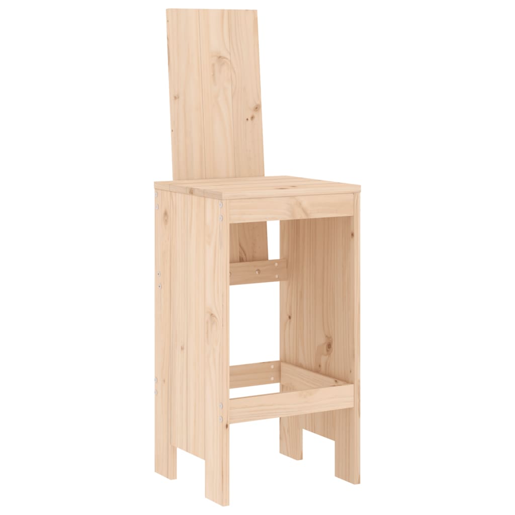Garden Bar Set | Natural Pine | Solid Pine Wood | Large | Seats Lots