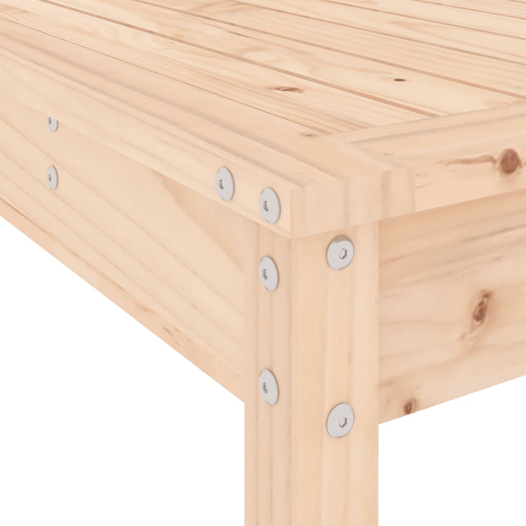 Garden Bar Set | Natural Pine | Solid Pine Wood | Large | Seats Lots
