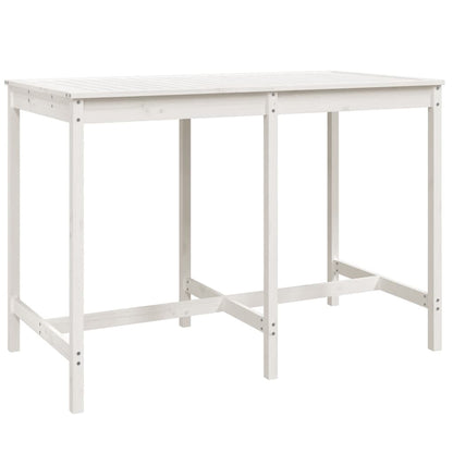 Garden Bar Set | White | Solid pine wood | Regular |  Durable