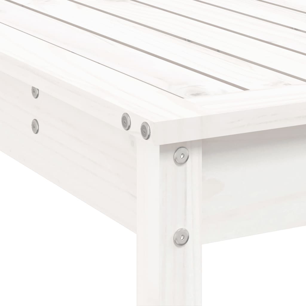 Garden Bar Set | White | Solid pine wood | Regular |  Durable