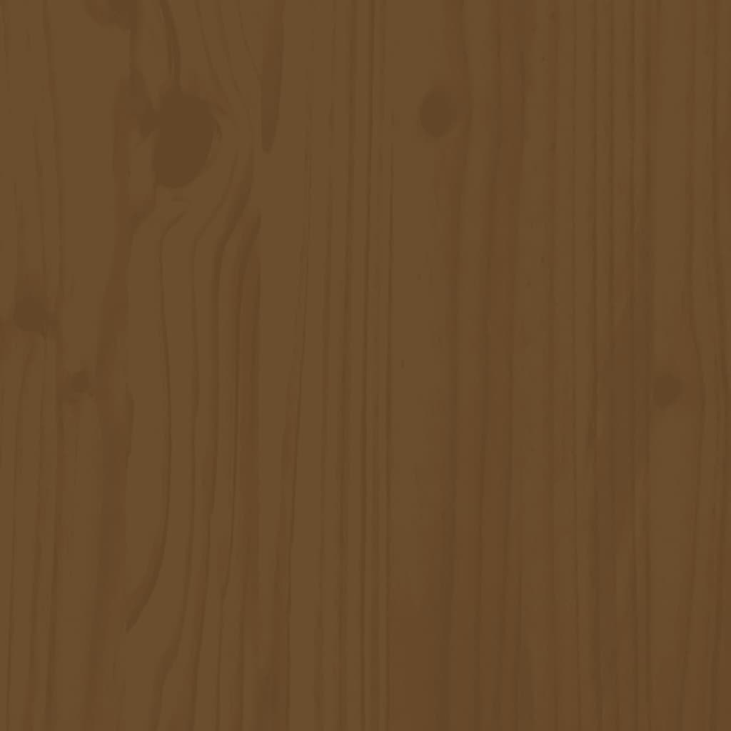 Garden Bar Set | Honey Brown | Solid Pine Wood | Large | Footrest