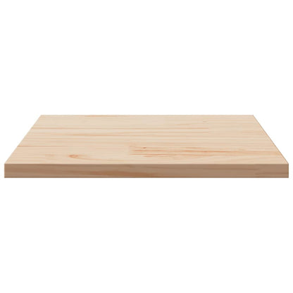 Table Top 60x60x2.5 cm Solid Wood Pine Square