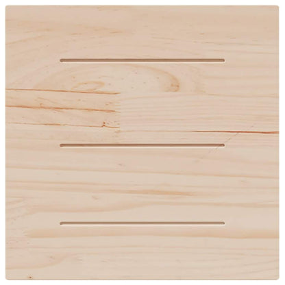 Table Top 60x60x2.5 cm Solid Wood Pine Square