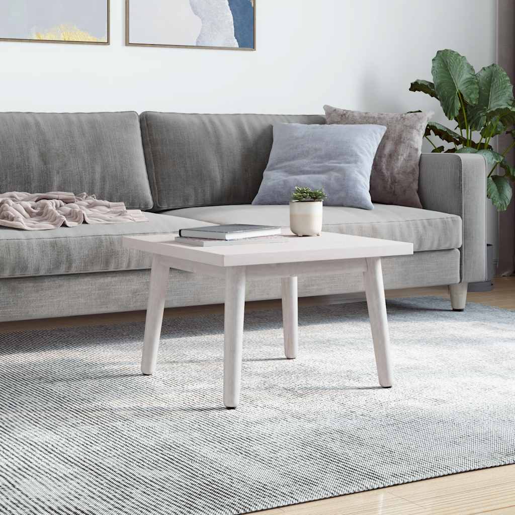 Table Top | White | Solid Pine Wood | 60x60cm | Rounded corners surface