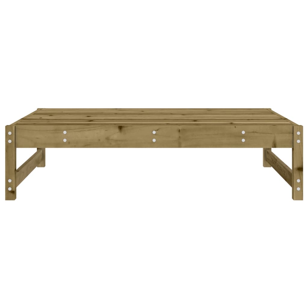 Garden Footstool 120x80 cm Impregnated Wood Pine
