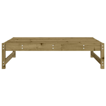 Garden Footstool 120x80 cm Impregnated Wood Pine