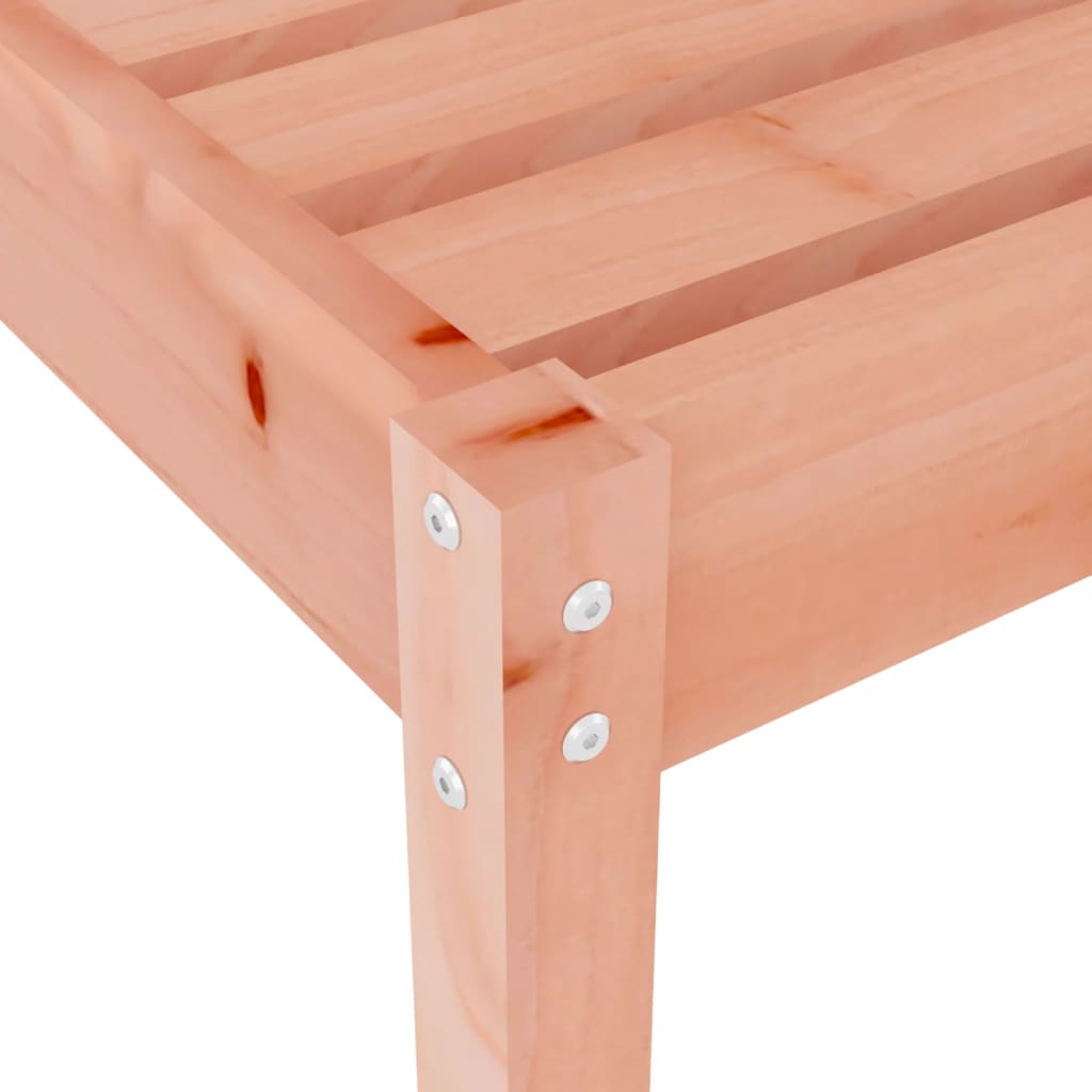 Sun Lounger | Natural Wood | Solid Douglas Wood | Large