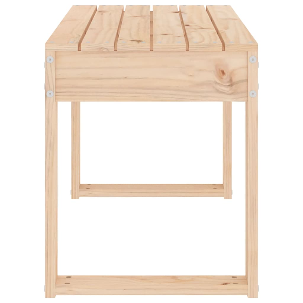 Garden Bench 80x38x45 cm Solid Wood Pine