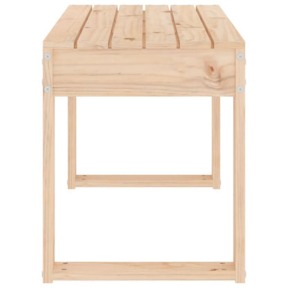 Garden Bench 80x38x45 cm Solid Wood Pine