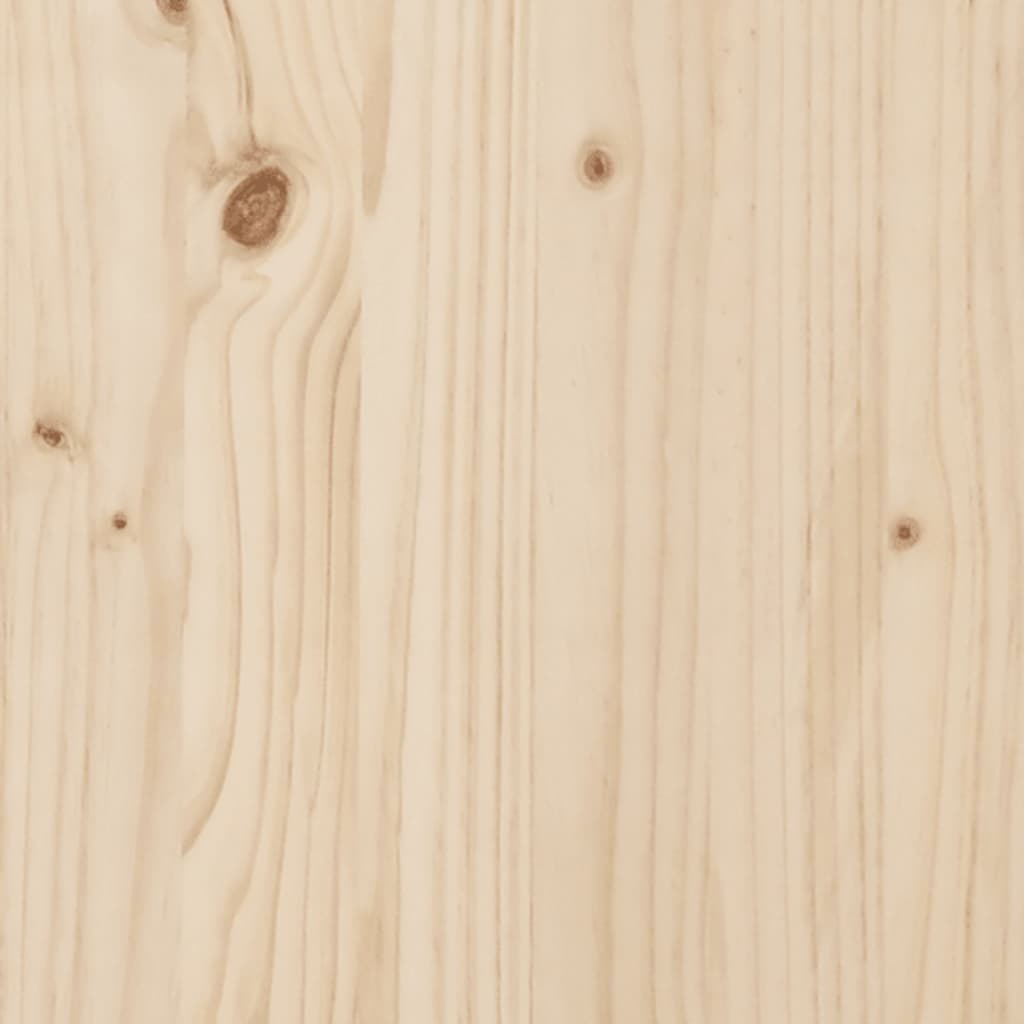 Garden Bench 80x38x45 cm Solid Wood Pine
