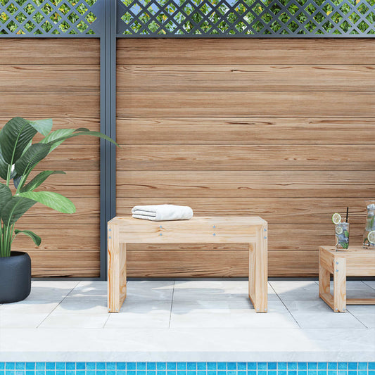 Garden Bench 80x38x45 cm Solid Wood Pine