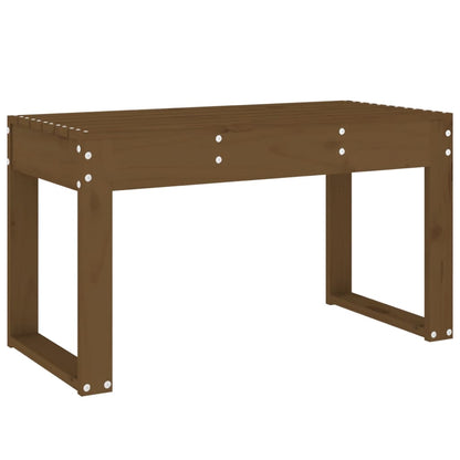 Garden Bench | Honey Brown | Solid Pine Wood | Medium | Durable