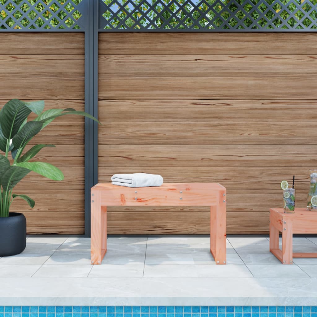 Garden Bench | Natural wood | Solid Douglas wood | Medium | Durable