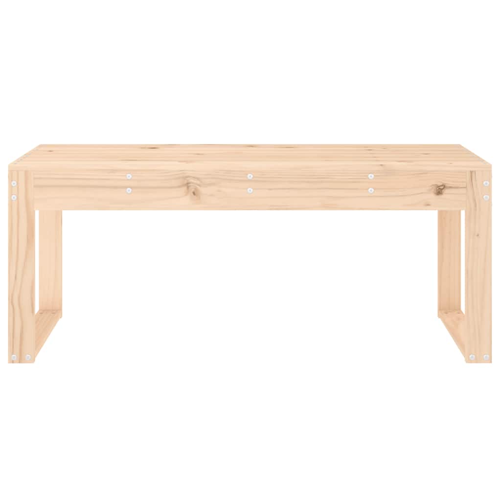 Garden Bench | Natural Pine | Solid pine wood | Medium | Durable