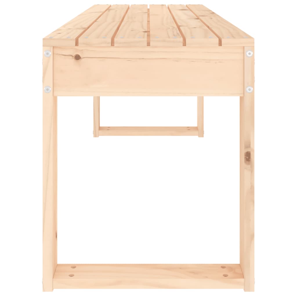 Garden Bench | Natural Pine | Solid pine wood | Medium | Durable