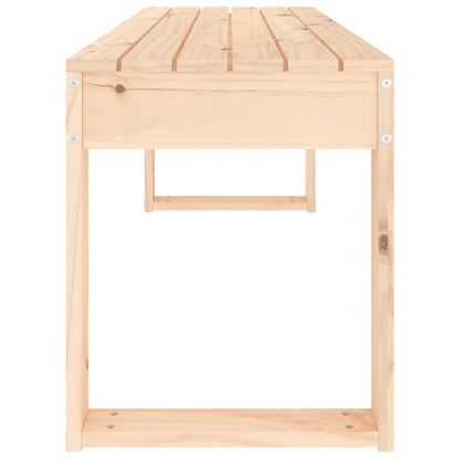 Garden Bench | Natural Pine | Solid pine wood | Medium | Durable