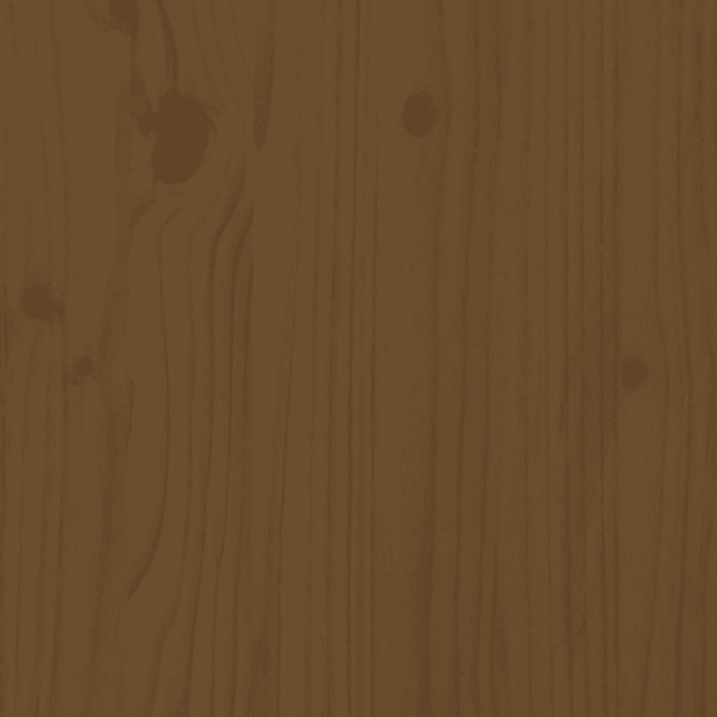 Garden Planter with Folding Tabletop Honey Brown Solid Wood Pine