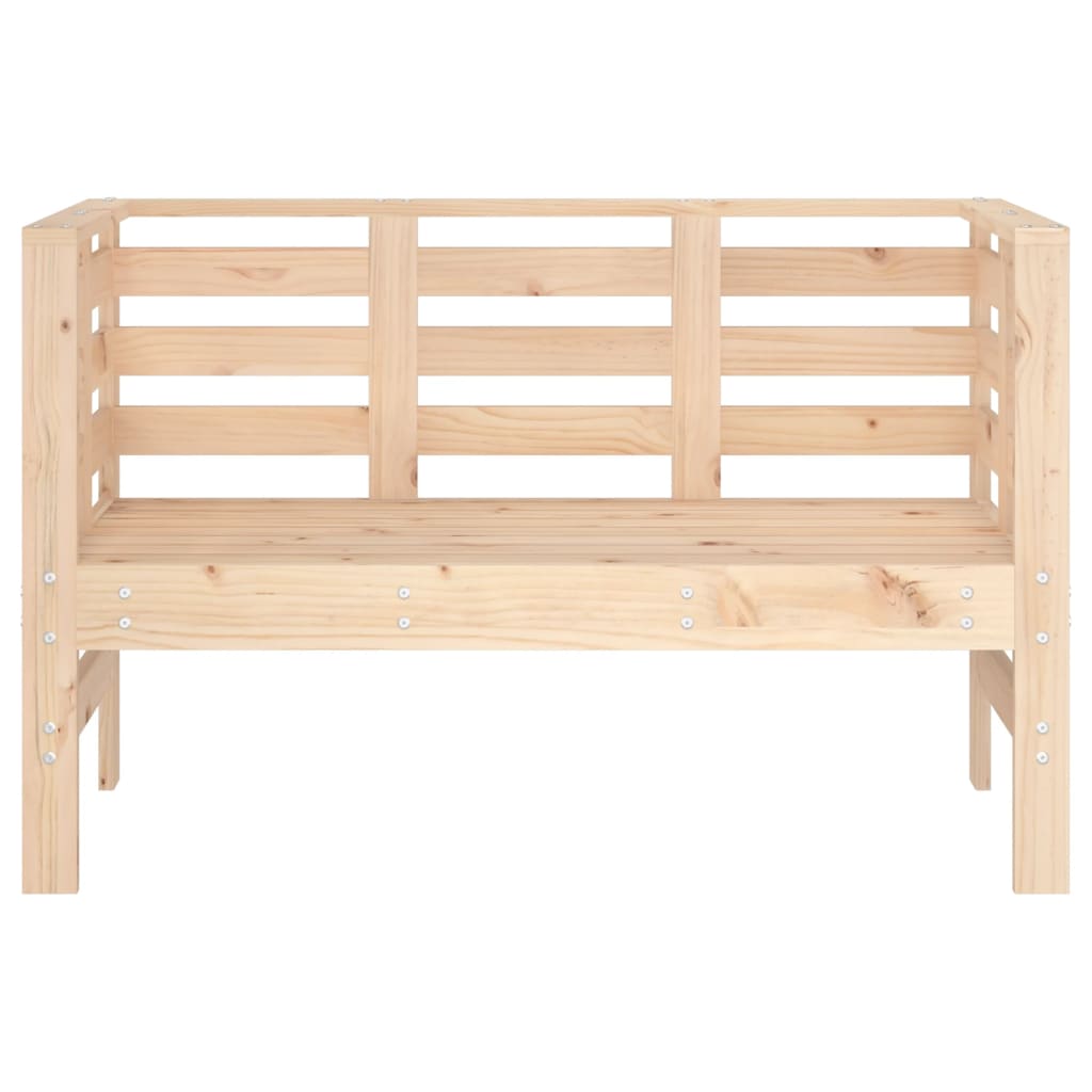 Garden Bench | Natural Wood | Solid pine wood | Standard | Durable