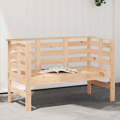 Garden Bench | Natural Wood | Solid pine wood | Standard | Durable