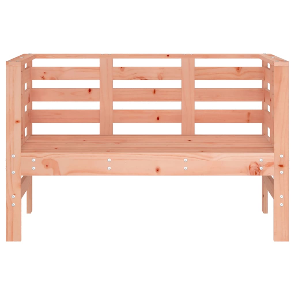 Garden Bench | Natural Wood | Solid Douglas wood | 2-seater | Durable