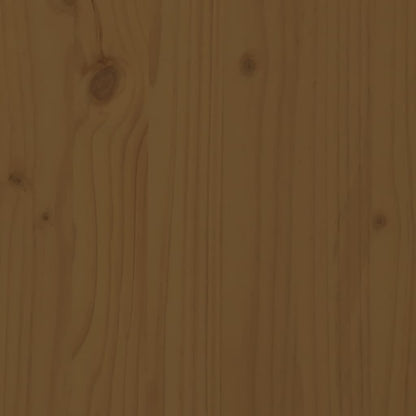 Garden Planter Honey Brown 62x50x57 cm Solid Wood Pine