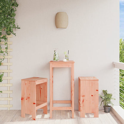 Bar Stools 2 pcs 40x36x75 cm Solid Wood Douglas