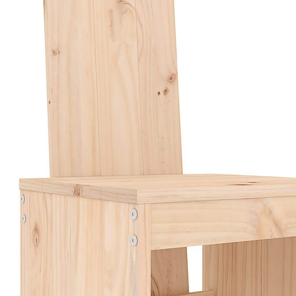 Bar Stools 2 pcs 40x42x120 cm Solid Wood Pine