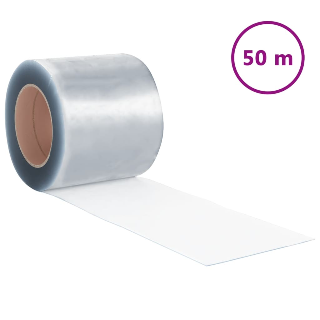 Door Curtain Transparent 200 mmx1,6 mm 50 m PVC