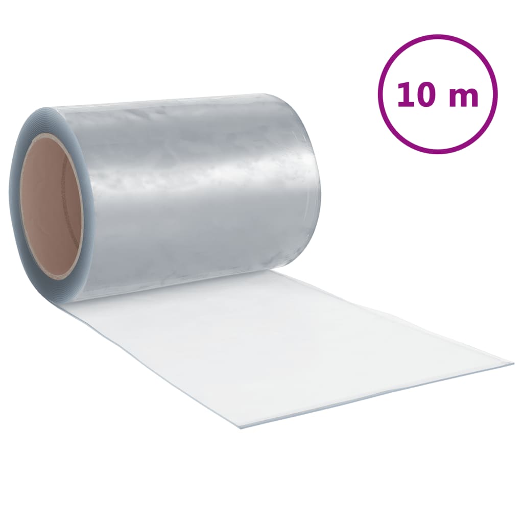 Door Curtain Transparent 300 mmx2,6 mm 10 m PVC