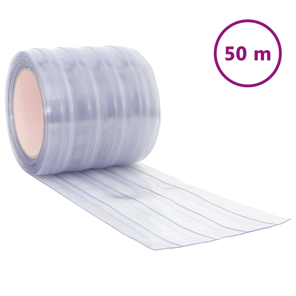 Door Curtain Transparent 200 mmx1,6 mm 50 m PVC