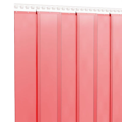 Door Curtain Red 200 mmx1.6 mm 10 m PVC