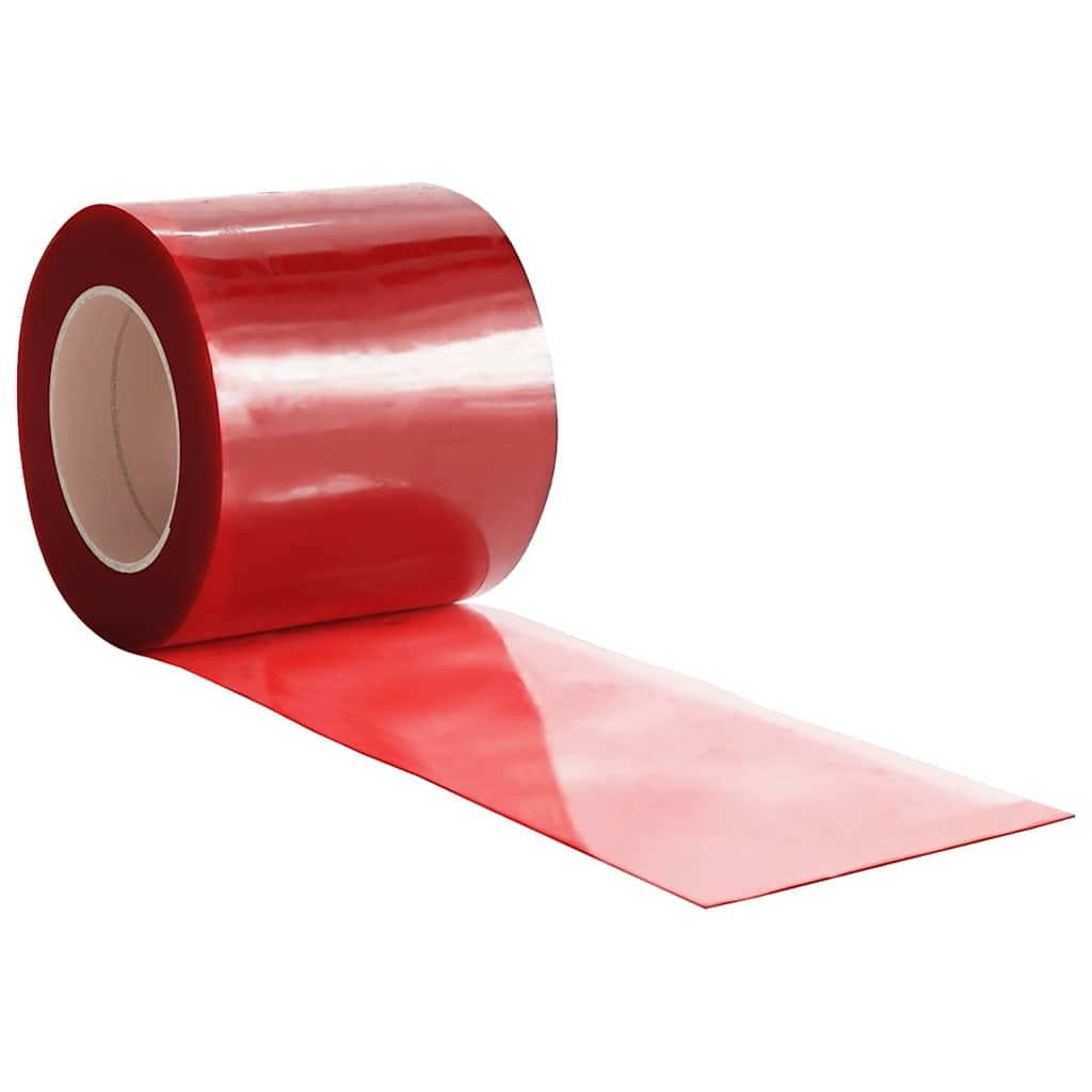 Door Curtain Red 200 mmx1,6 mm 25 m PVC
