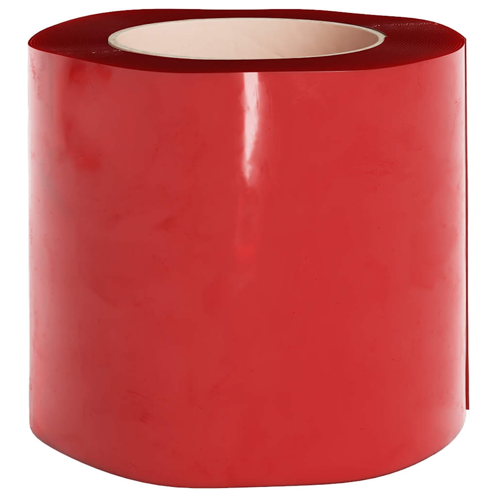 Door Curtain Red 200 mmx1,6 mm 25 m PVC