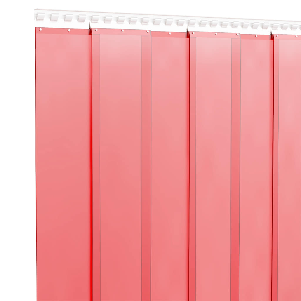 Door Curtain Red 300 mmx2,6 mm 25 m PVC