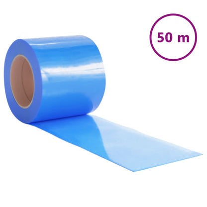 Door Curtain Blue 200 mmx1.6 mm 50 m PVC