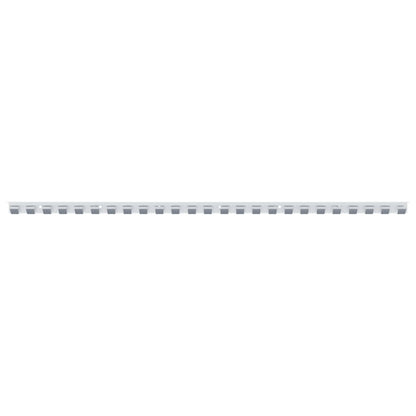 Mounting Rail Silver 1 m Stainless Steel