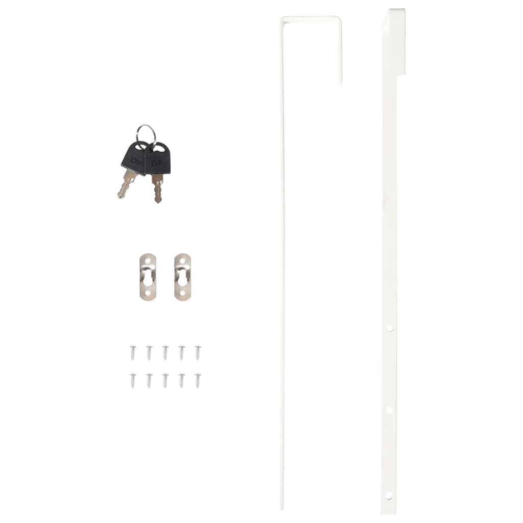 Mirror Jewellery Cabinet Wall Mounted Black 30x8,5x67 cm