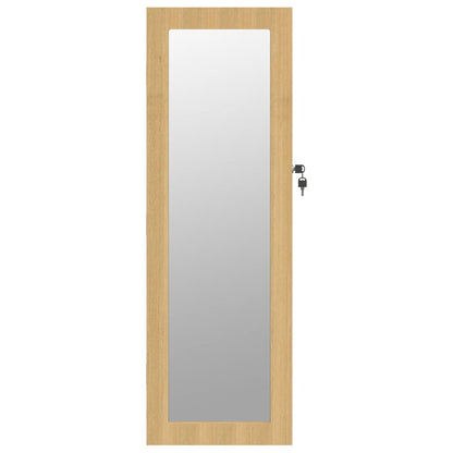 Mirror Jewellery Cabinet Wall Mounted 30x8,5x90 cm