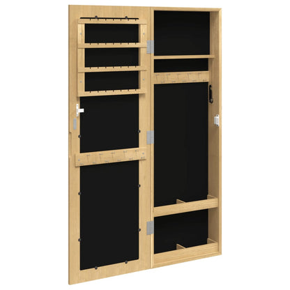 Mirror Jewellery Cabinet Wall Mounted 30x8,5x90 cm