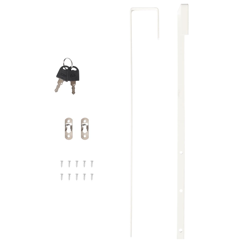 Mirror Jewellery Cabinet Wall Mounted 30x8,5x106 cm